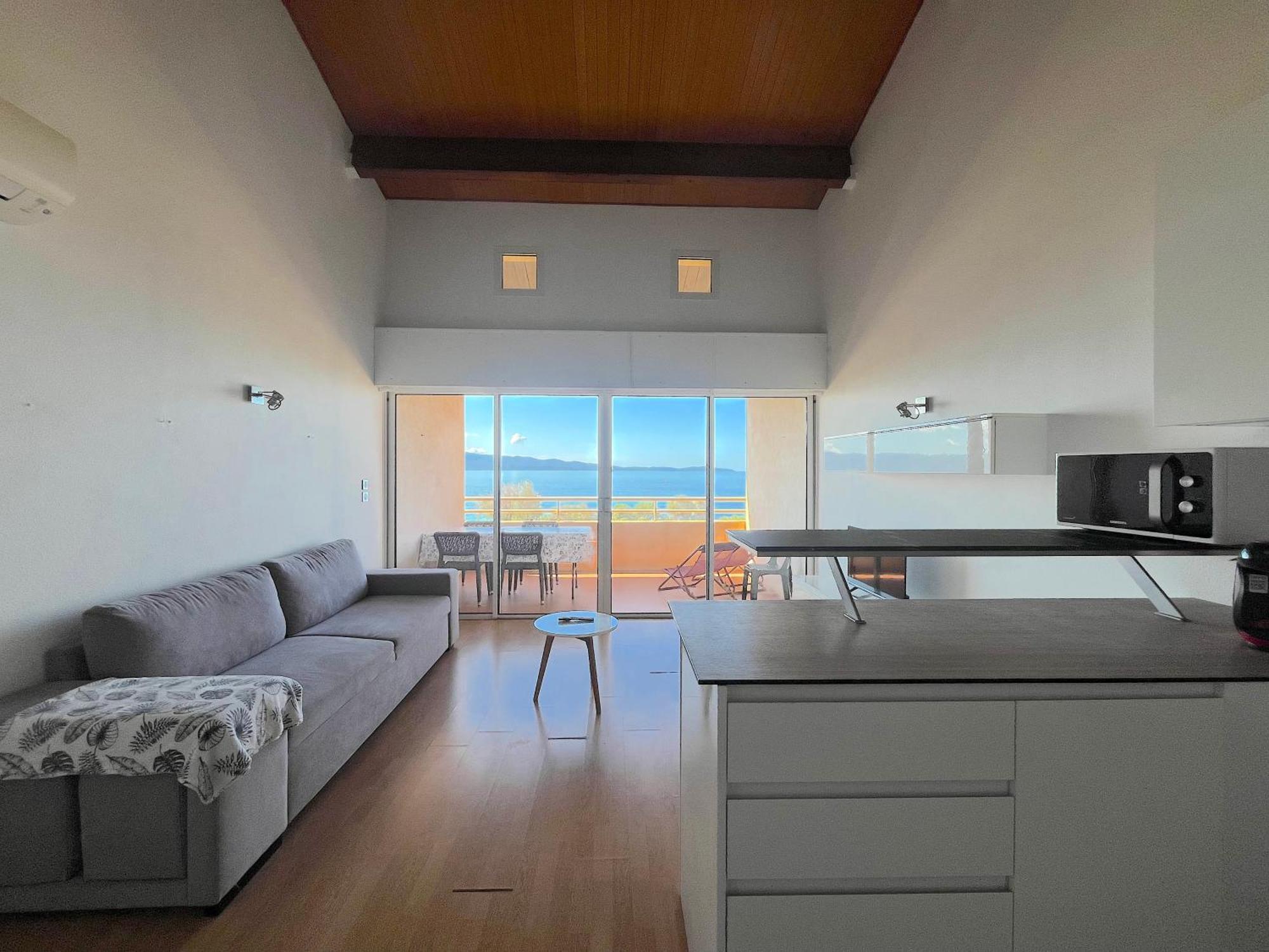 Aria Marina Duplex Vue Mer Route Des Sanguinaires, Plage A 50M, Parking Gratuit, 4 Pers Αζάτσιο Εξωτερικό φωτογραφία